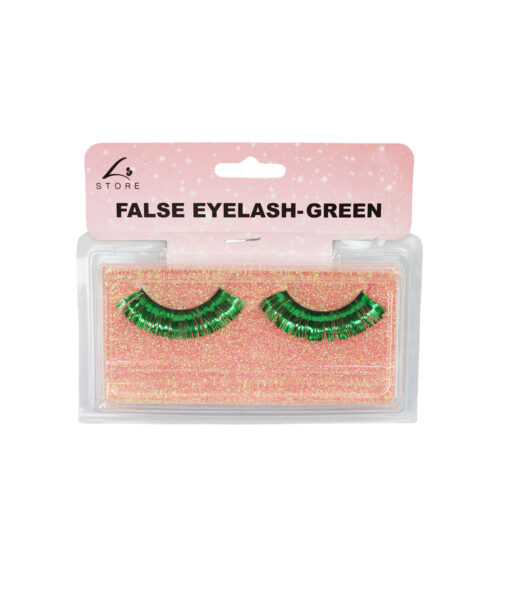 Green Foil Eyelash