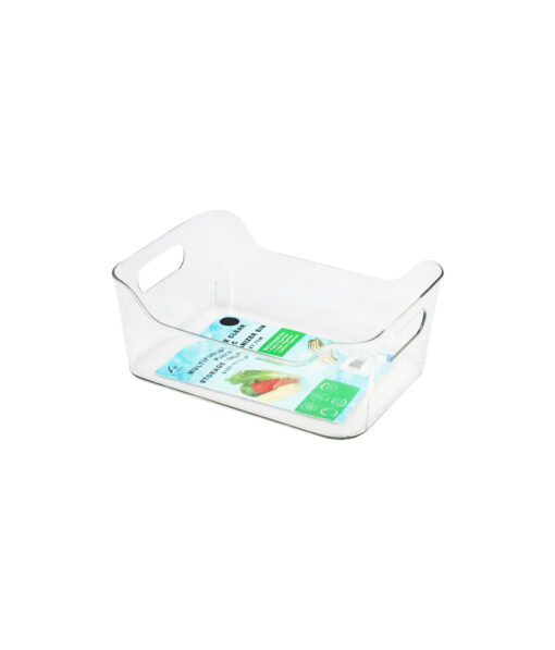 Clear Plastic Multipurpose storage box 19.7 x 13.9 x 7.7cm