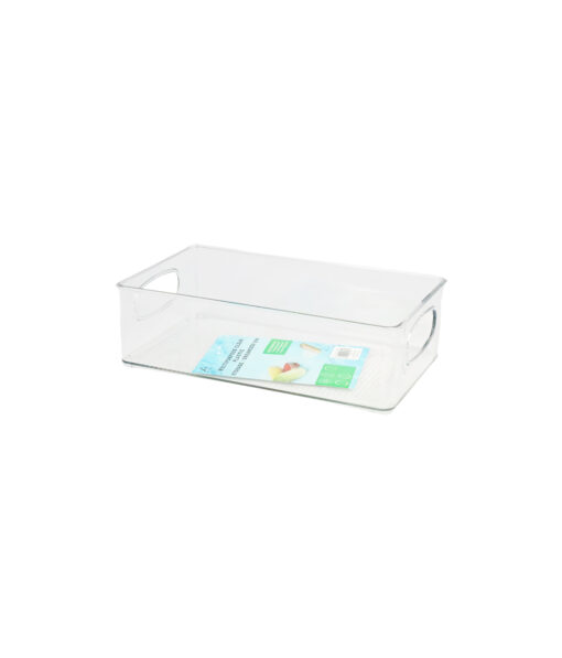 Clear Plastic Multipurpose storage box 25.1 x 15.2 x 7.5cm