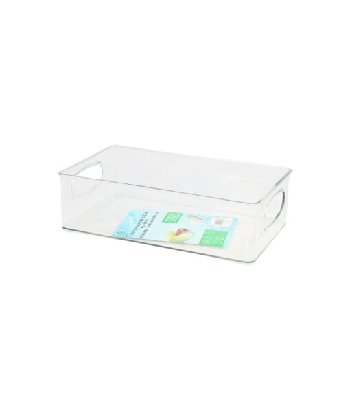 Clear Plastic Multipurpose storage box 26.6 x 16.2 x 8cm