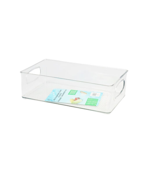 Clear Plastic Multipurpose storage box 27.8 x 17.2 x 8.8cm