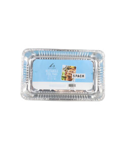 Rectangle Foil Tray 525 x 330 x 85mm 5 pk