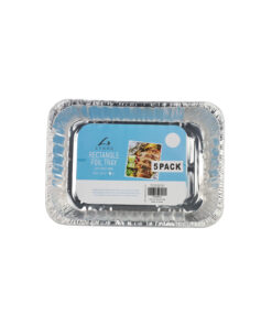 Rectangle Foil Tray 437 x 318 x 75mm 5 pk