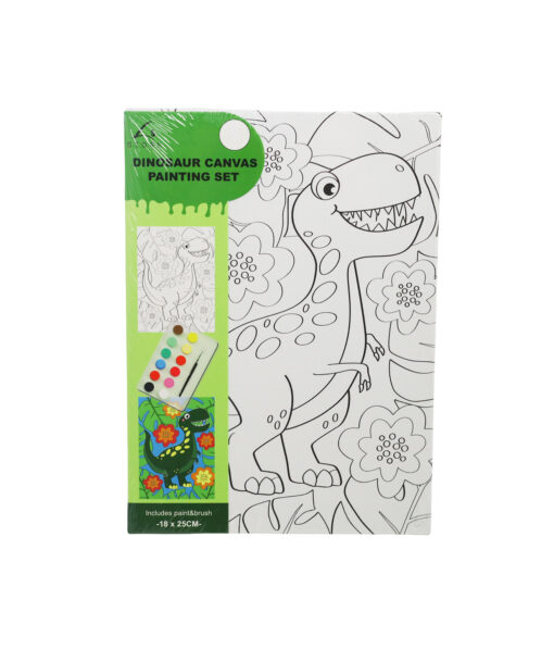 Dinosaur Canvas Printing Set 18x25x1.8cm