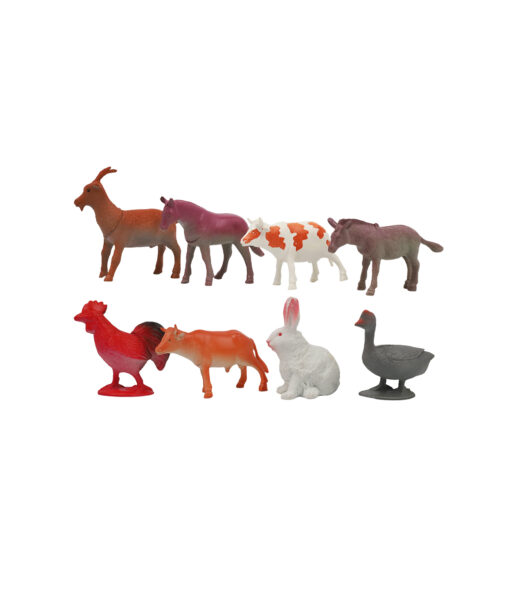 Farm Animal Model 8cm 8pk