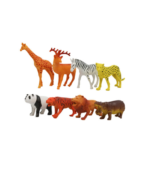 Wild Animal Model 8cm 8pk