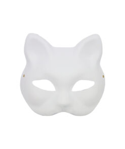 Rabbit Face Paintable Paper Mask