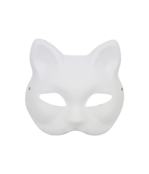 Rabbit Face Paintable Paper Mask