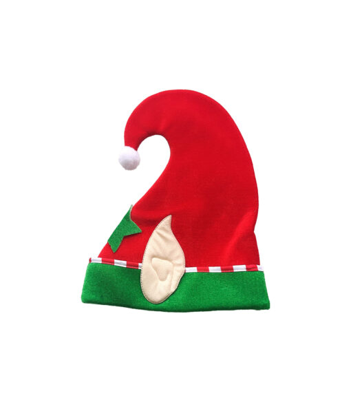 red elf hat with ears