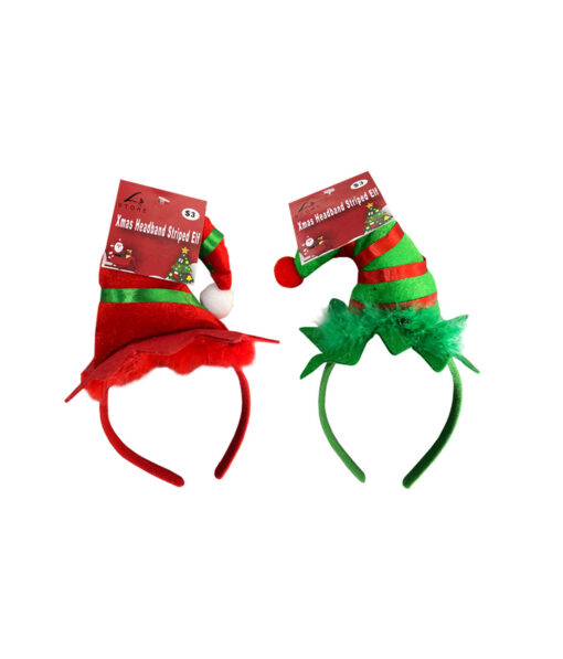 elf hat headband assorted