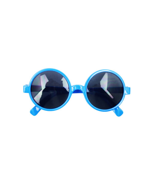 Neon Blue Party Glasses