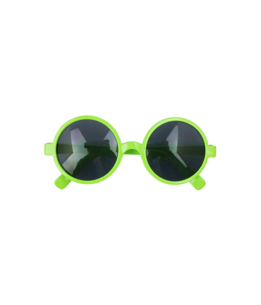 Neon Green Party Glasses