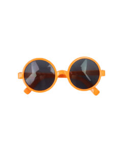 Neon Orange Party Glasses