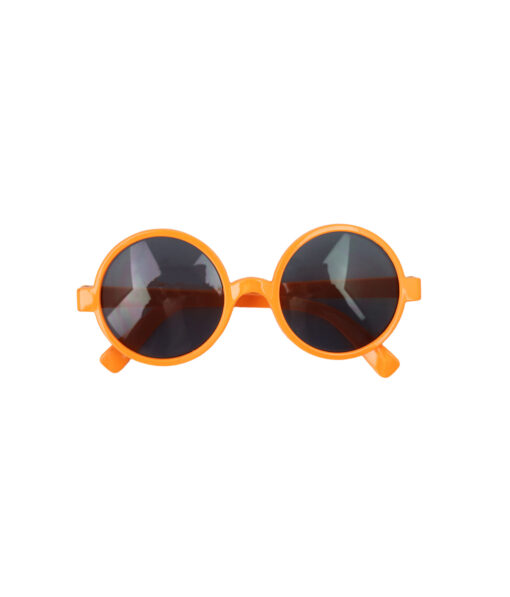 Neon Orange Party Glasses