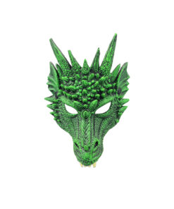 Green Dragon Foam Half Mask