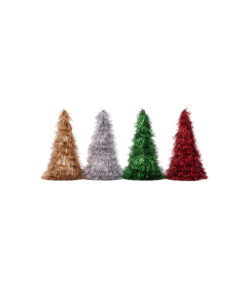 christmas tinsel tree decoration