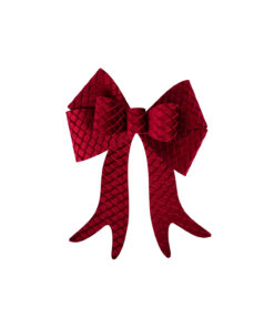 red ribbon bow