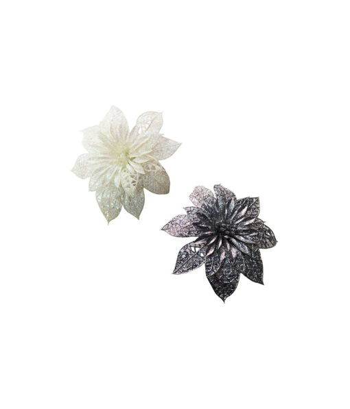 glitter flower assorted