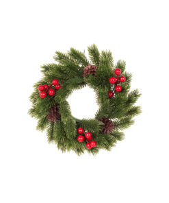 Pine & Berry Wreath 25cm