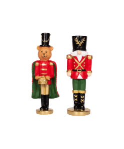 Polyresin Nutcrackers Assorted 14x5cm