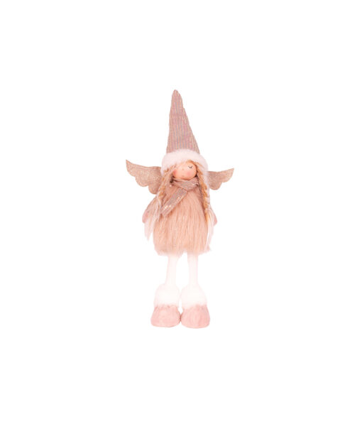 Pink Fabric Fairy 21x10x48cm