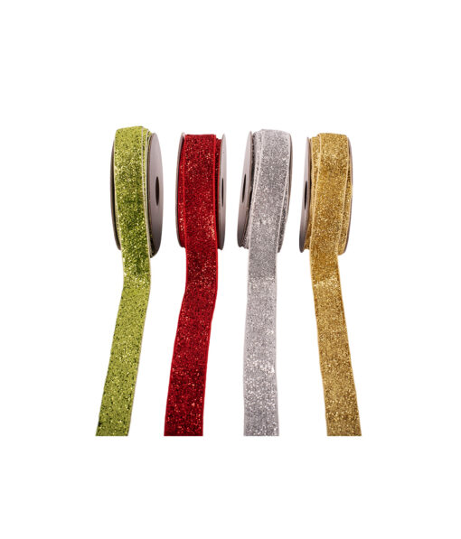 Velour Ribbon Assorted 2.5cmx5m