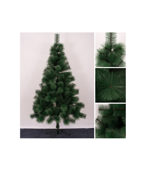 Green Bottle Brush Christmas Tree With 220 Tips 180cm