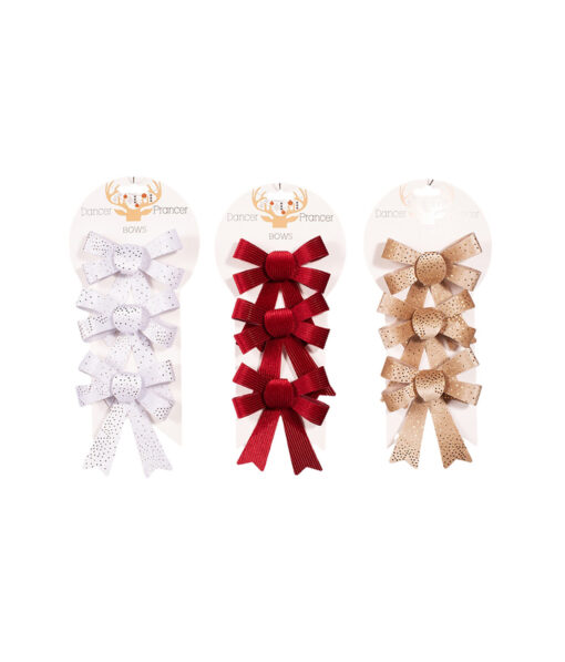 Bows Assorted 3pk