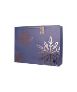 Large Sparkling Snowflakes Gift Bag 51x15x40cm