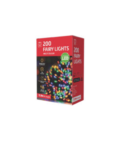 Multi-Colour 200 Led Flashing Lights 11.95m