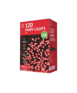 Red 120 Led Flashing Lights 4.95m