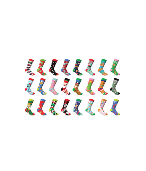 Festive Mens Ugly Socks Assorted