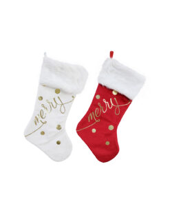 Gold Foil Stocking Assorted 53cm