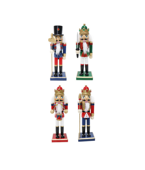 Nutcracker Wood Classic Assorted 25cm