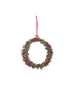 Mini Hanging Berry Wreath 20cm