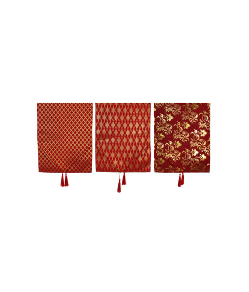 Red Gold Foil Runner Assorted