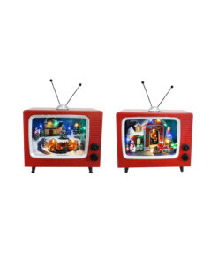 Musical Led Retro Tv Animated Assorted