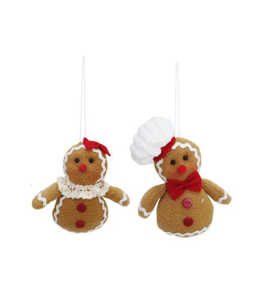 Mini Gingerbread Figure In Baking Tray Assorted