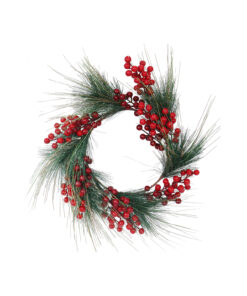 Pine Berries Wreath 45cm