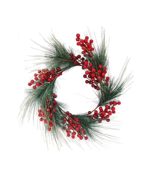 Pine Berries Wreath 45cm