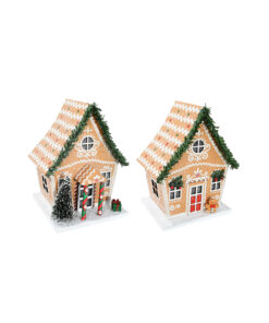 Gingerbread Decorated House Assorted