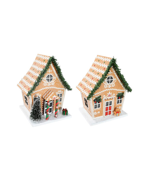 Gingerbread Decorated House Assorted