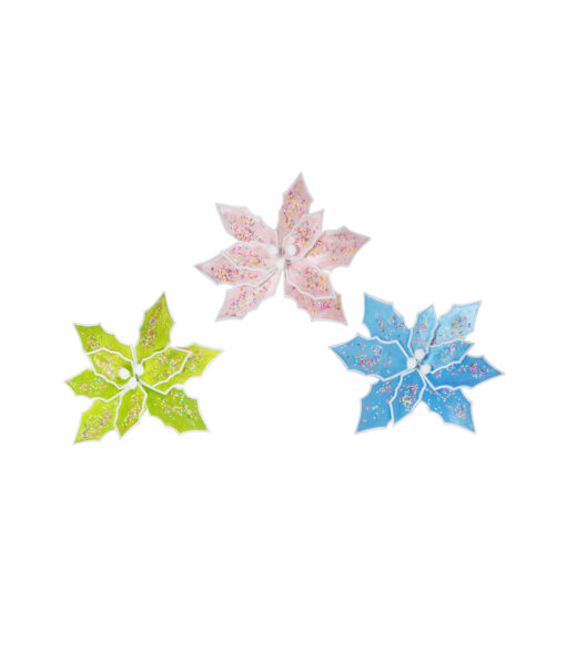 Bright Sprinkles Poinsettia Assorted 30cm