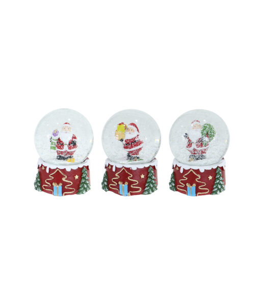 Santa Waterball Assorted 65mm