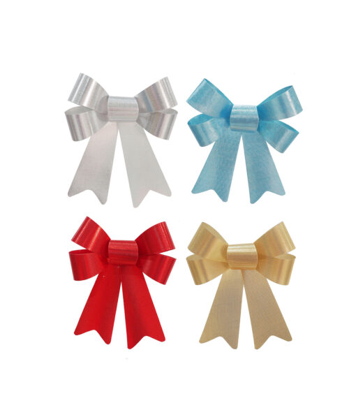 Metallic Bow Assorted 2pk