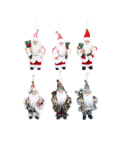 Santa Vintage Figure Assorted 18cm