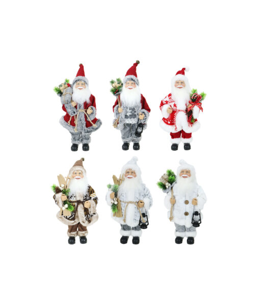 Santa Vintage Figure Assorted 30cm