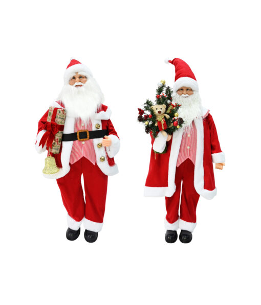 Animated Music Santa With Sensor Assorted 110cm