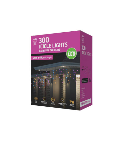 Carnival 300 Led Icicles Lights