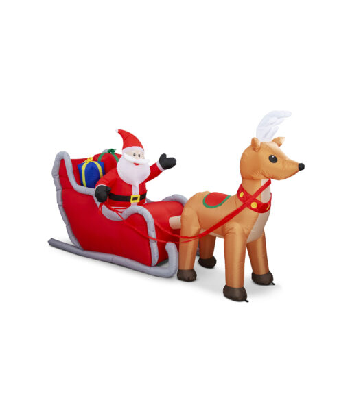 Airpower Jumbo Santa Sleigh 300cm